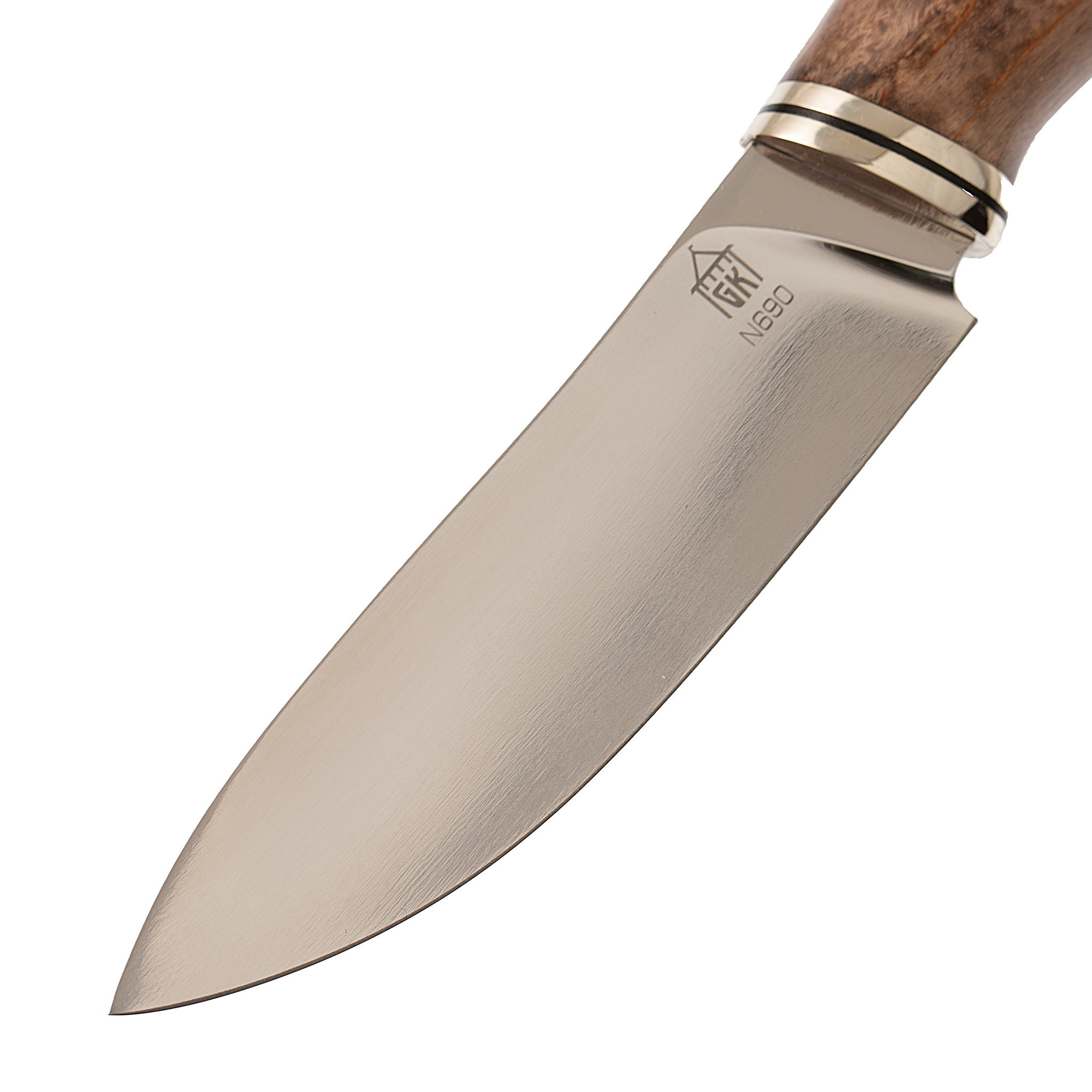 Нож Охотник, сталь N690, Орех - фото 2