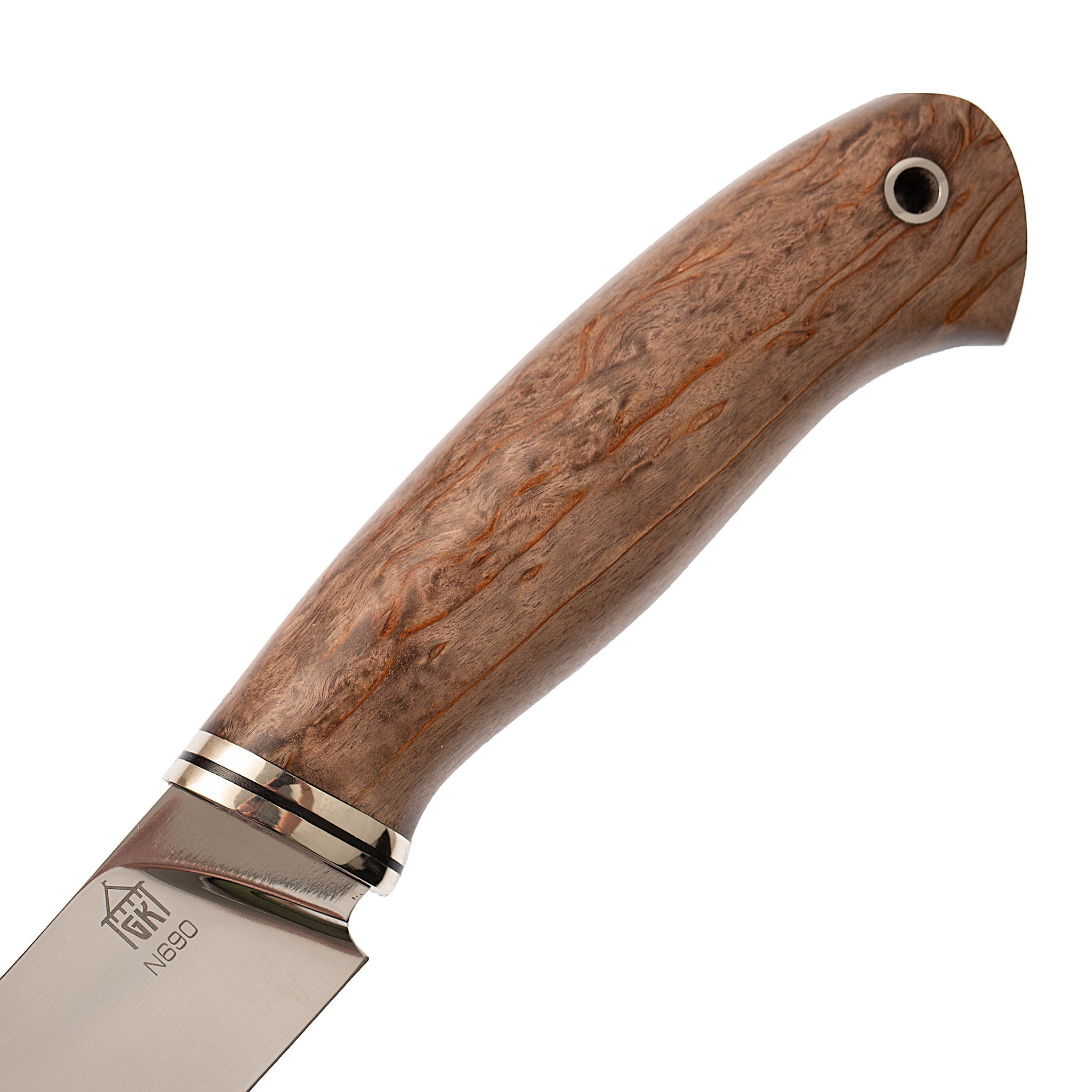 Нож Охотник, сталь N690, Орех - фото 3
