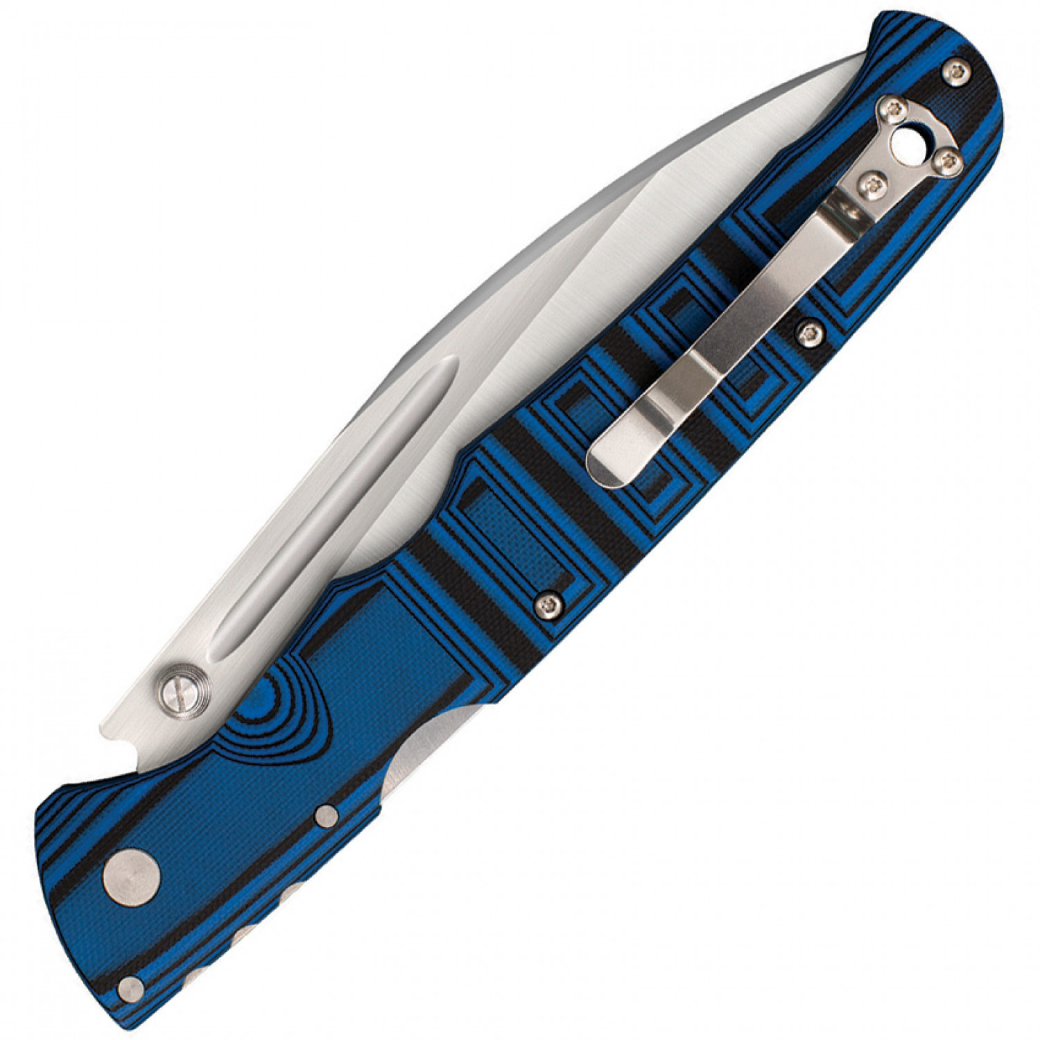 Складной нож Frenzy 2 (Blue/Black) - Cold Steel 62P2A, сталь CPM-S35VN, рукоять G10 - фото 3