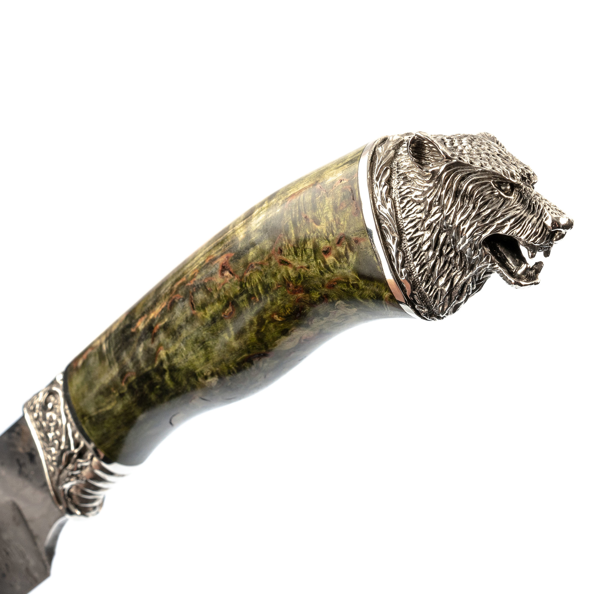 Нож Рэкс, сталь Х12МФ, рукоять карельская береза - фото 2