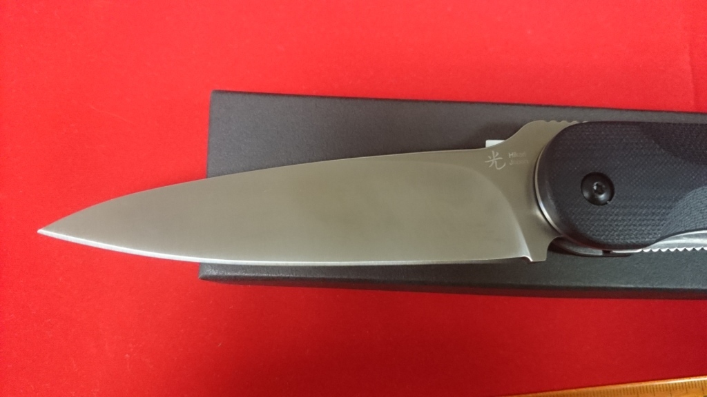 Складной нож Hikari Mino Kami, сталь VG-10, рукоять черный G10 - фото 5