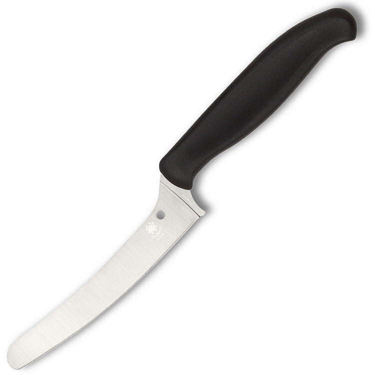 Кухонный нож Spyderco, сталь CTS-BD1, рукоять полипропилен
