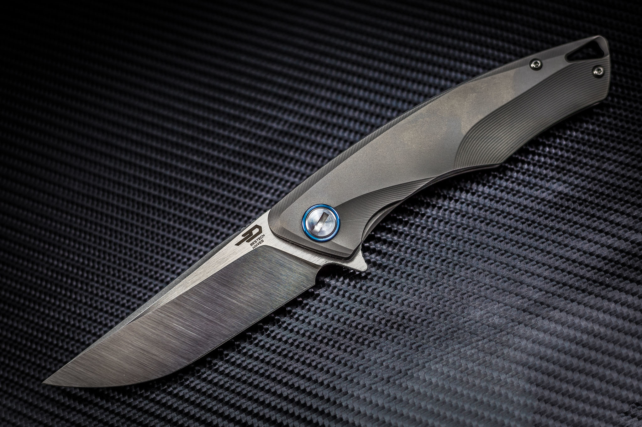 Складной нож Bestech Dolphin BT1707C, сталь CPM-S35VN, рукоять титан