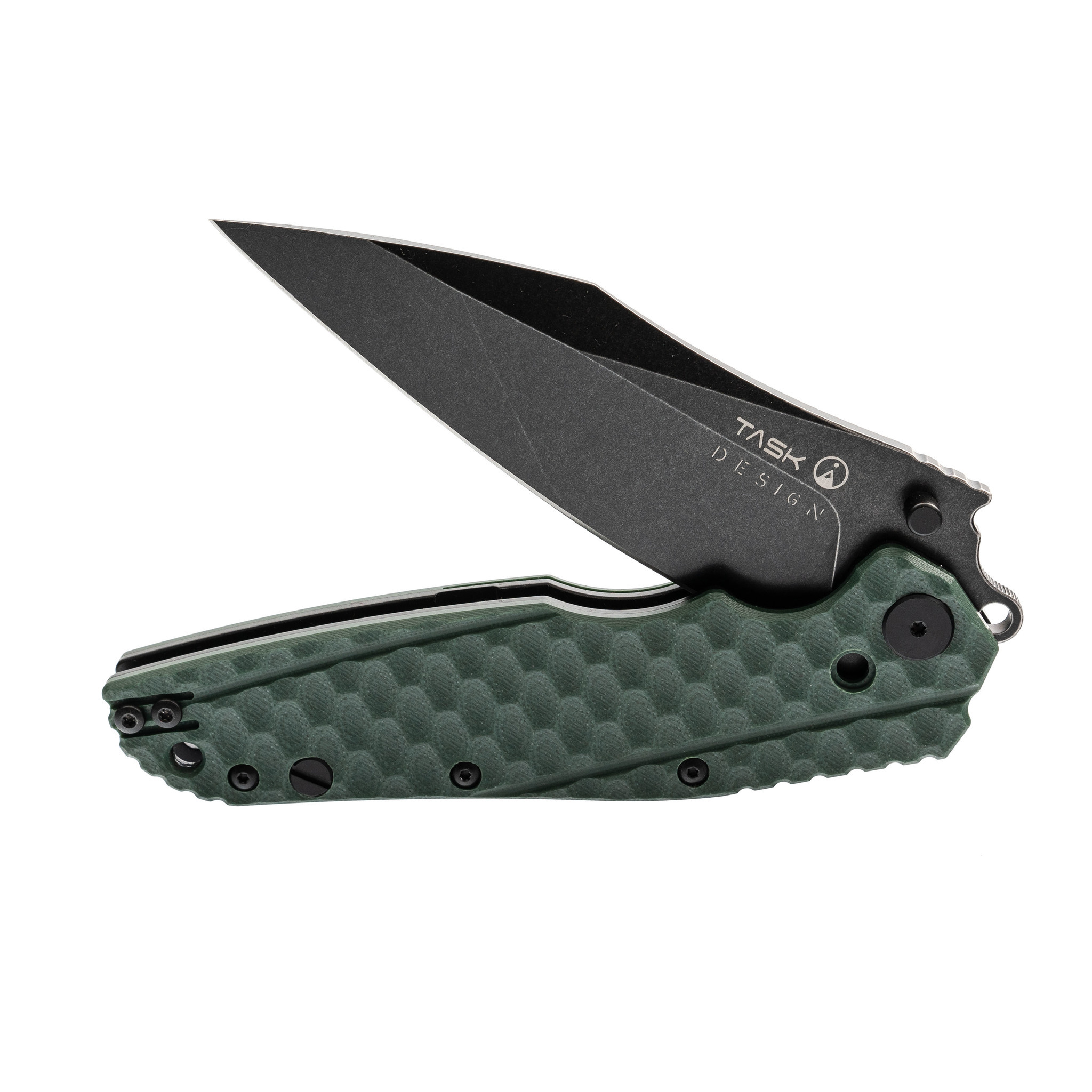 Складной нож TASKnives SPITFIRE, сталь D2 Black Stonewash, зеленый (уценка) - фото 6