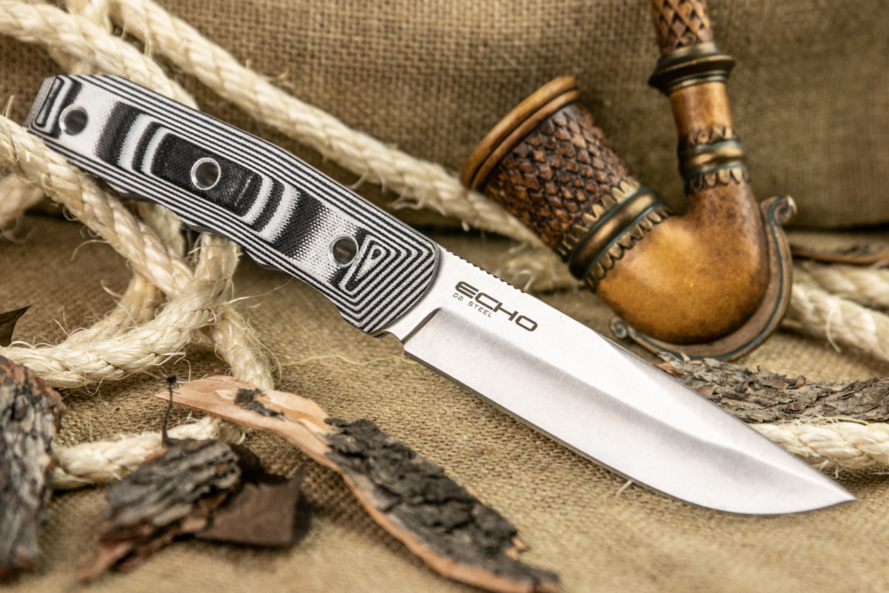 Нож Echo D2 SW, G10, Kizlyar Supreme туристический нож caspian d2 sw граб kizlyar supreme