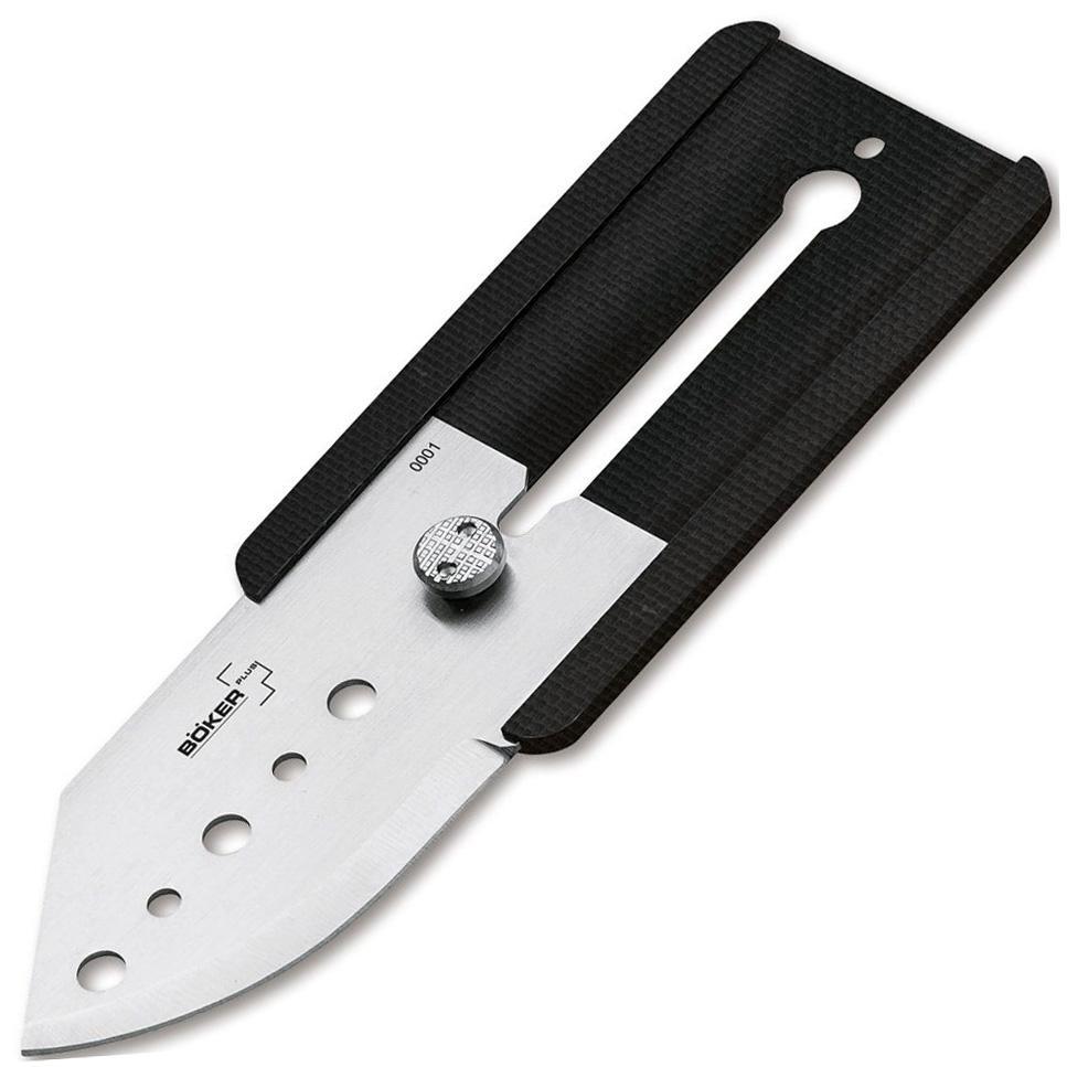 Нож складной Boker Plus John Kubasek Design Slyde-R, сталь 440C Satin Plain, рукоять стеклотекстолит G10, 01BO259