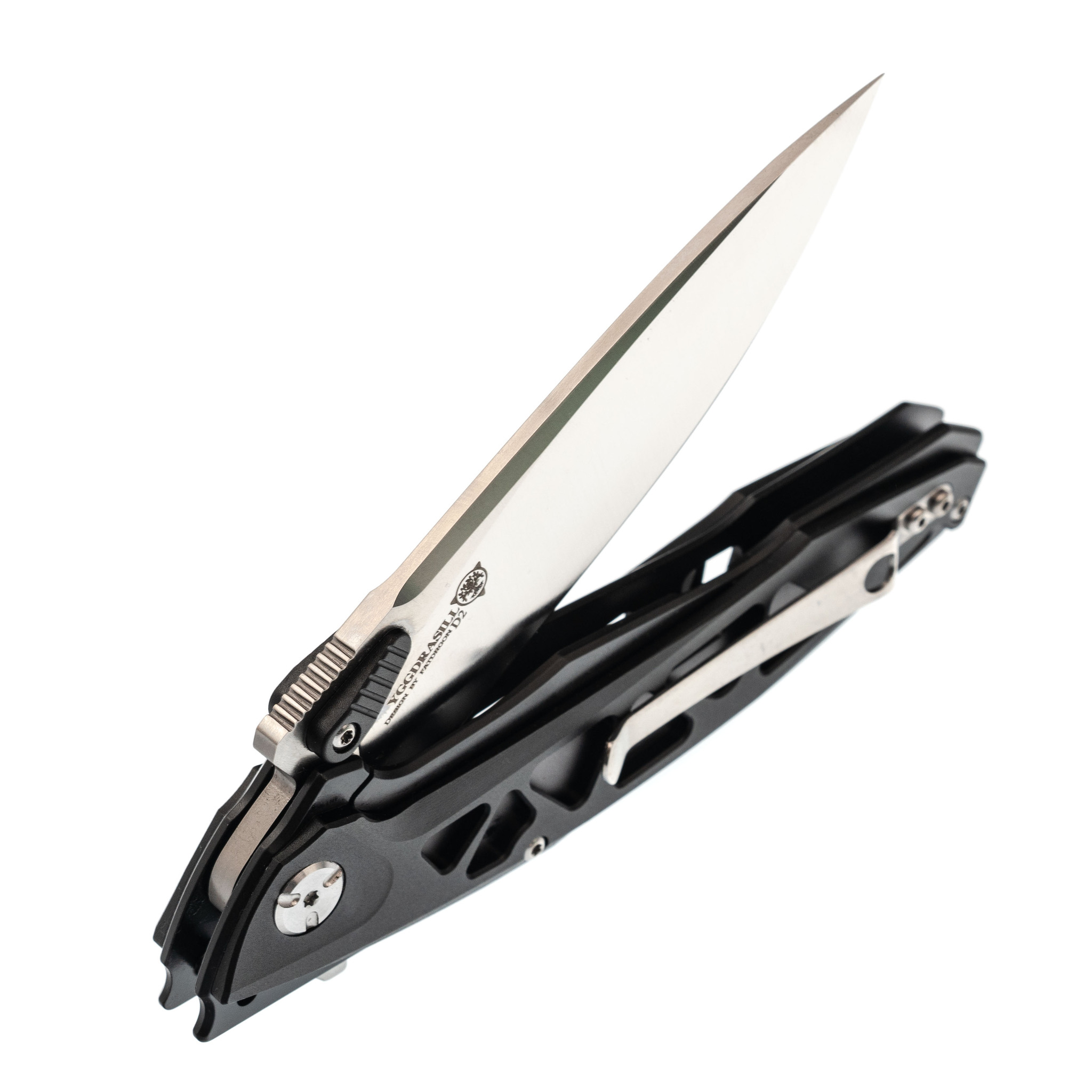 Складной нож Nimo Panther, сталь 440C, черный - фото 6