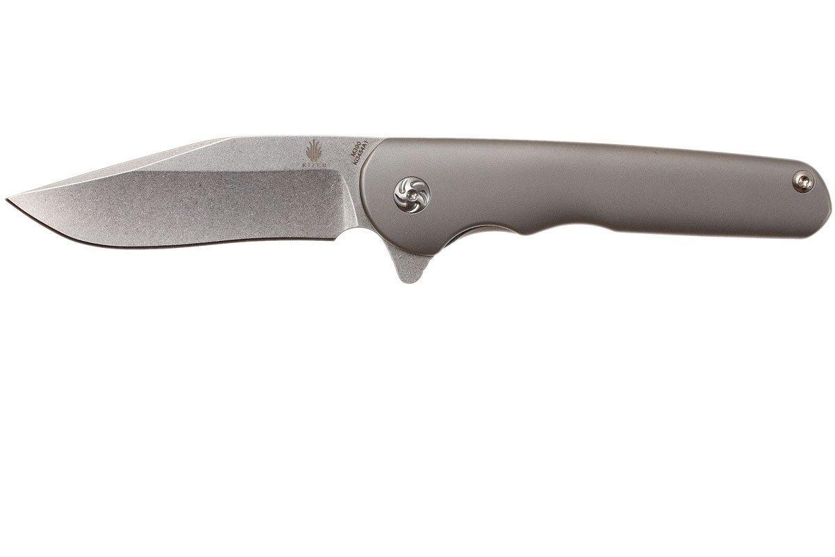 фото Складной нож kizer flashbang, сталь m390, рукоять титан