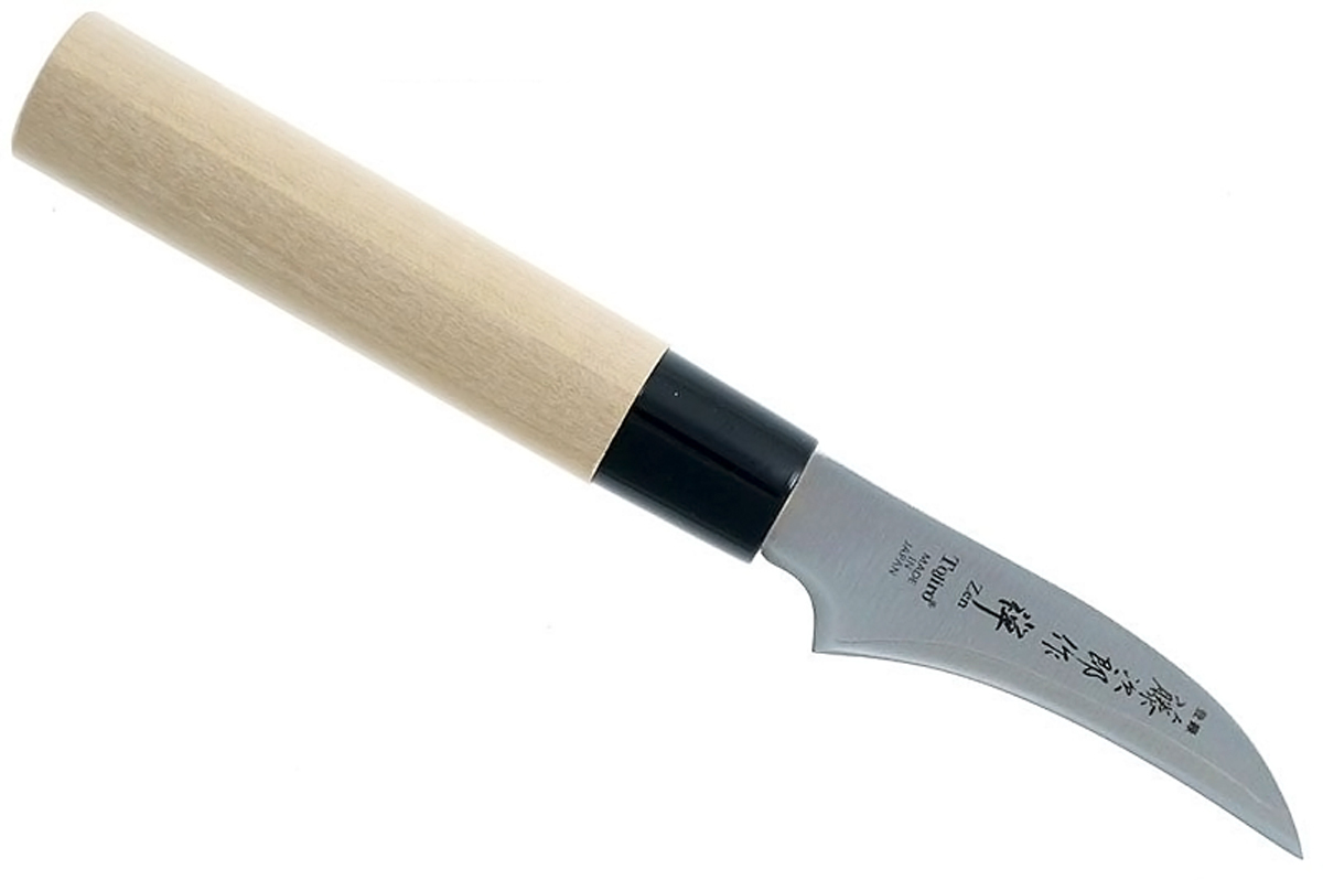 фото Кухонный нож для чистки овощей, zen, tojiro, fd-560, сталь vg-10, в подарочной коробке