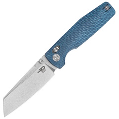 Фото Складной нож Bestech Knives Slasher, сталь D2, рукоять микарта, синий