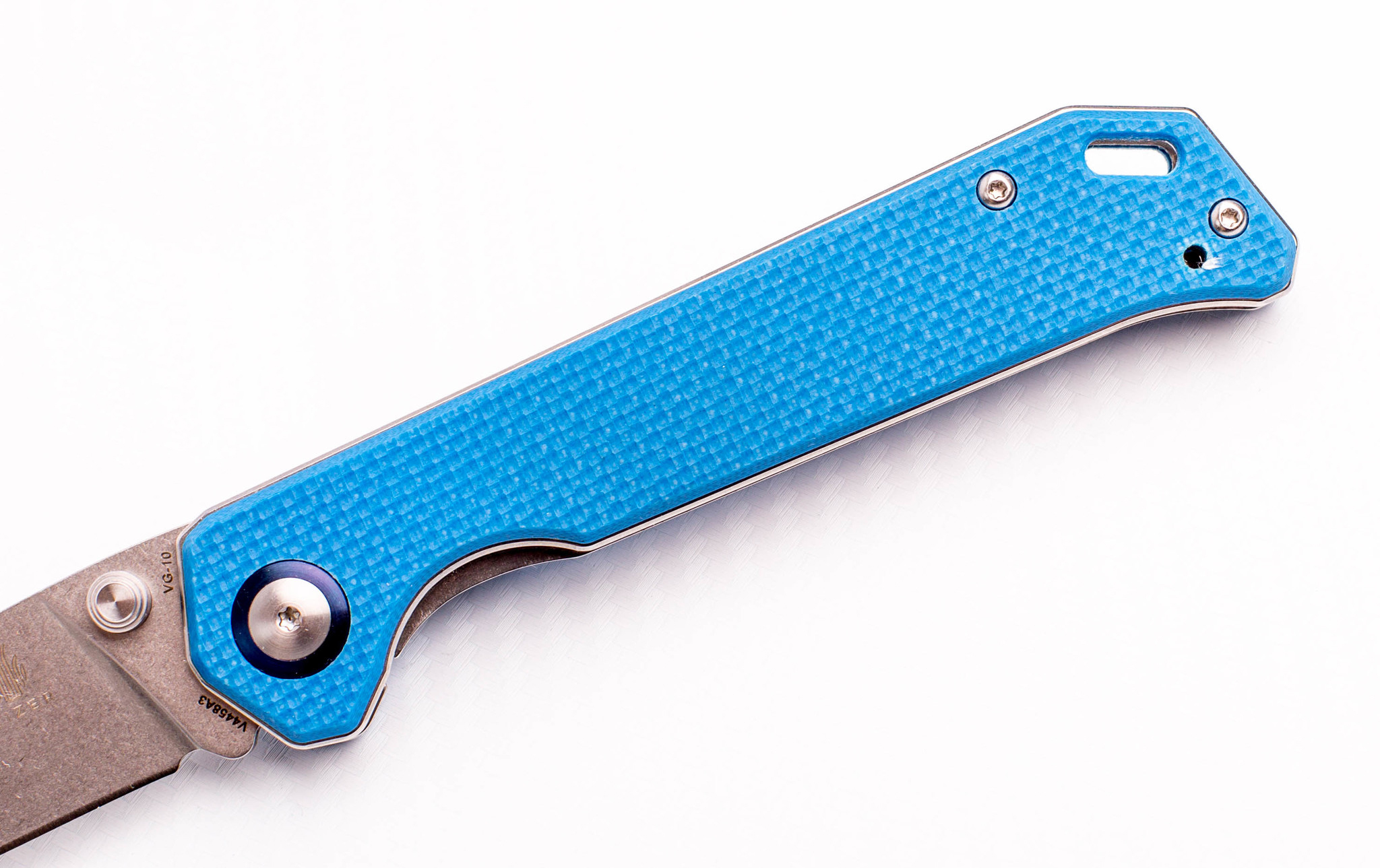 Складной нож Kizer Begleiter, сталь VG-10, синяя рукоять G10 от Ножиков