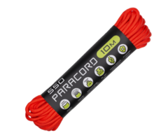 Фото Паракорд 550 Neon Orange, 10 м