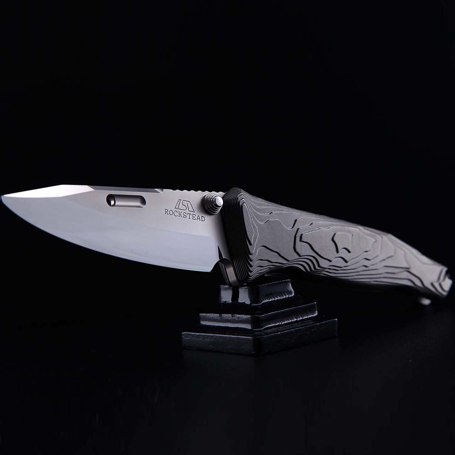 Нож складной Rockstead SAI, сталь ZDP-189, рукоять титан - фото 1