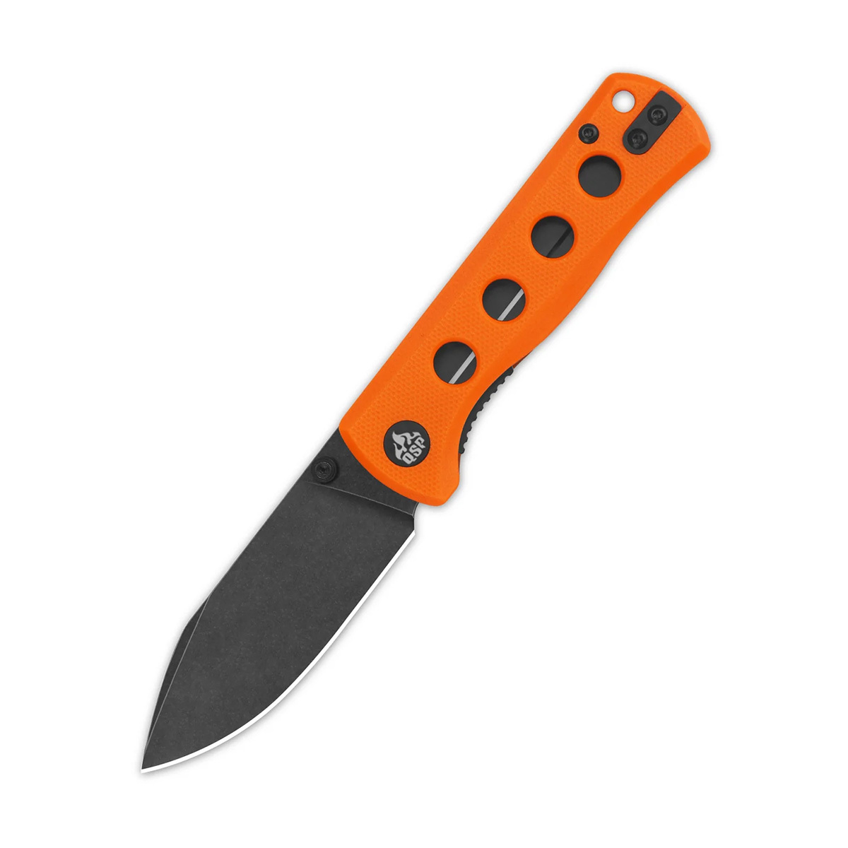 Складной нож QSP Canary Folder 7.2 см, сталь Sandvik 14C28N, рукоять G10, оранжевый