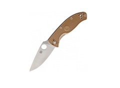 Фото Складной нож Spyderco Tenacious Lightweight, рукоять FRN, tan