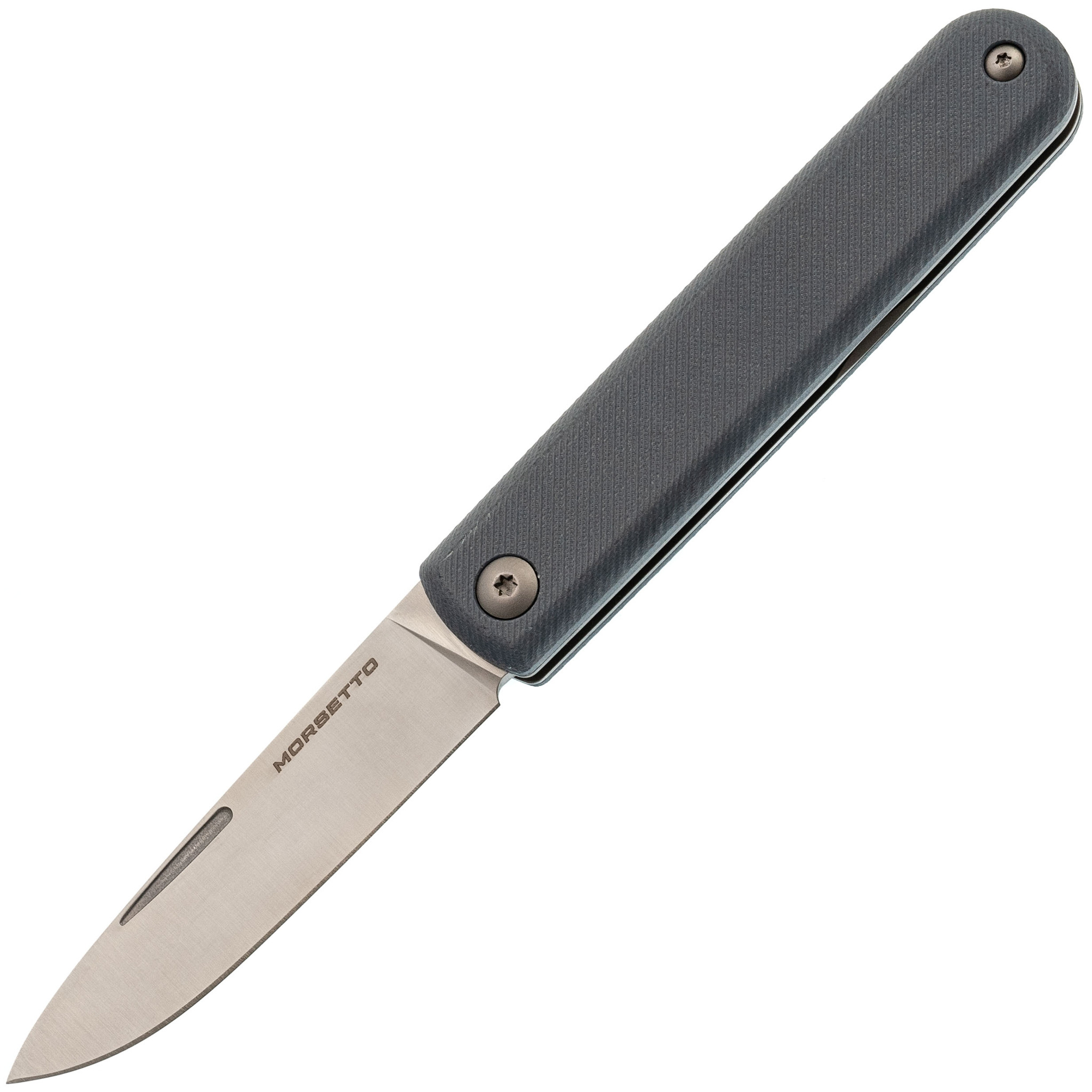 фото Складной нож mr.blade morsetto, сталь vg10, рукоять g10, серый