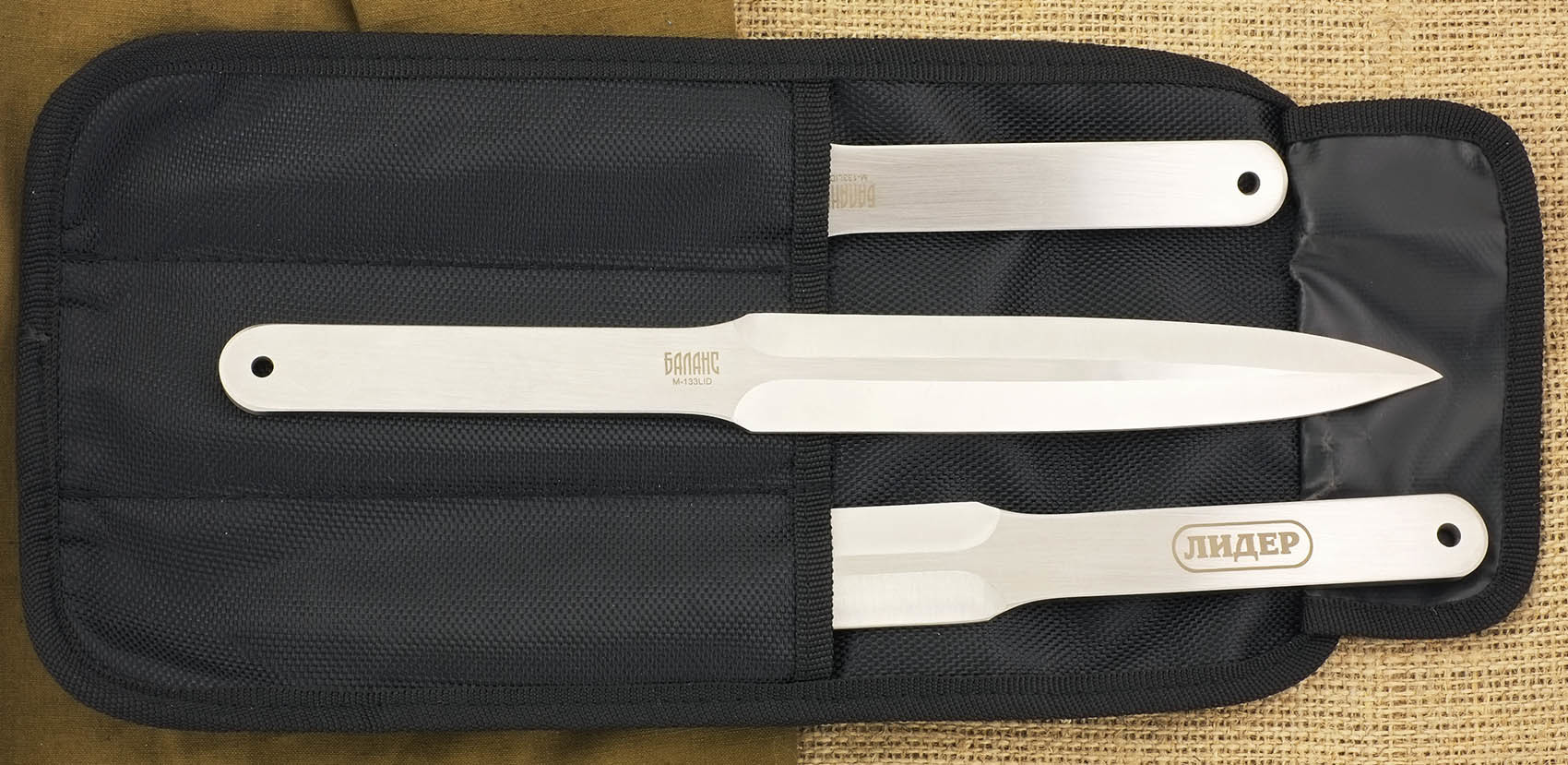 Набор из 3 метательных ножей Лидер, M-133LID от Ножиков