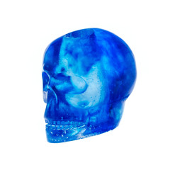 Фото Бусина Череп, эпоксидная смола