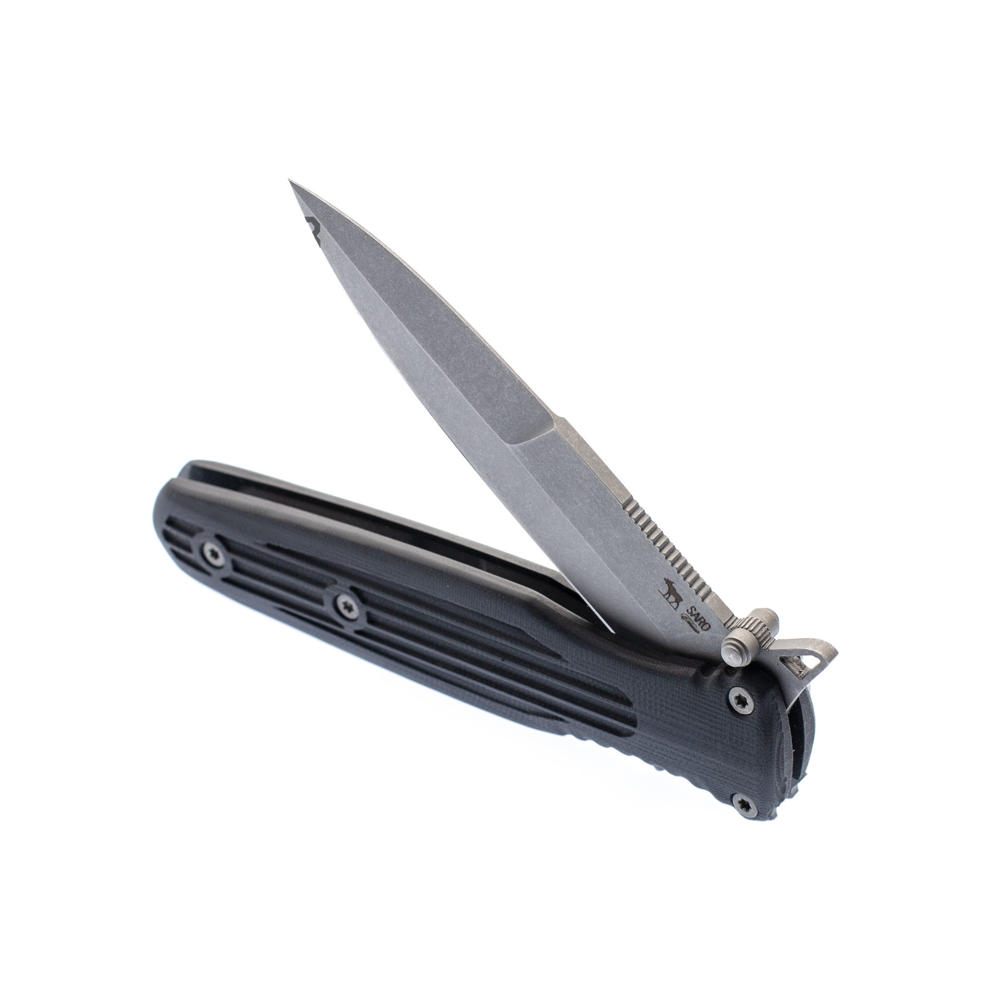 Складной нож Варанг, сталь К110, рукоять G10 - фото 6