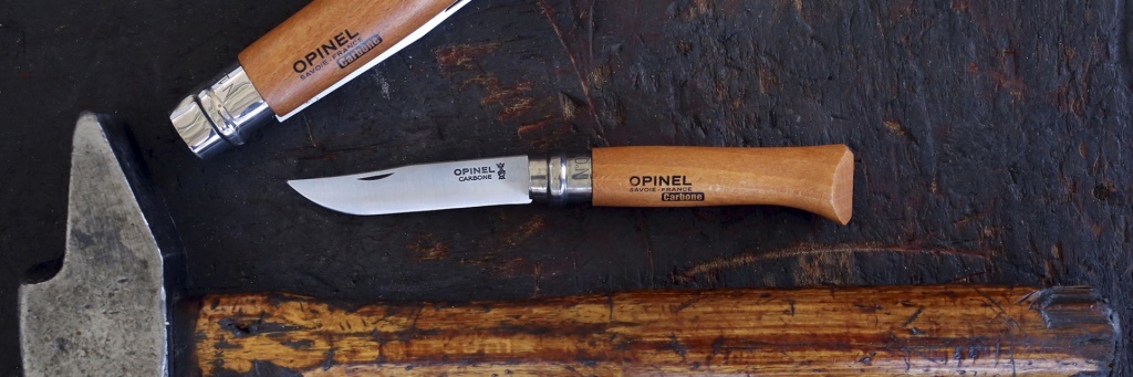 Набор складных ножей Opinel VRN Carbon Tradition из 10 штук в деревянном кейсе - фото 4