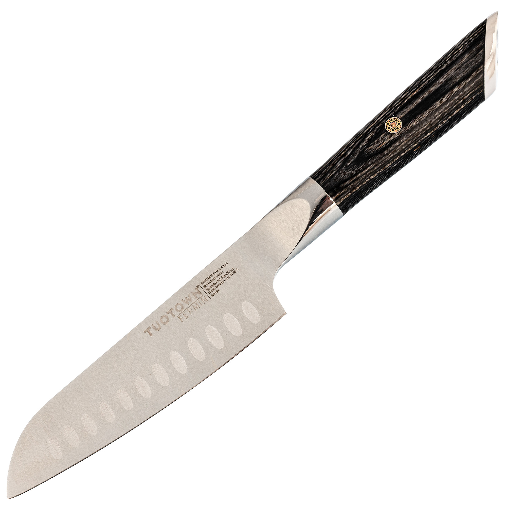 Кухонный нож Сантоку Tuotown, 120 мм