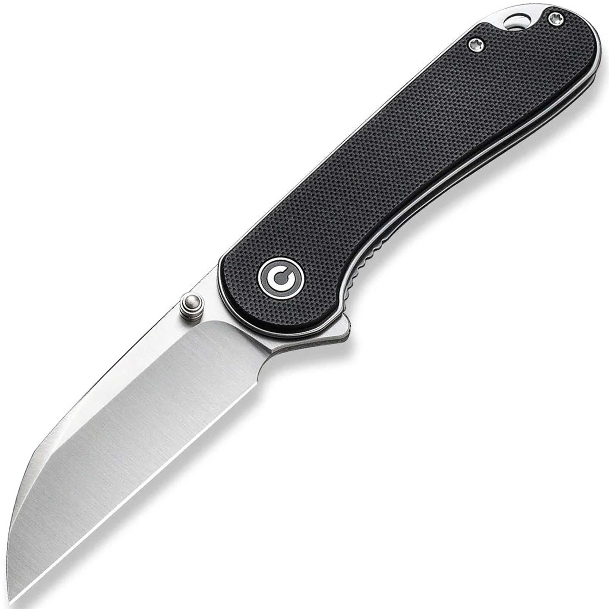Складной нож Elementum Wharncliffe CIVIVI, сталь Nitro-V, рукоять Black G10 - фото 1