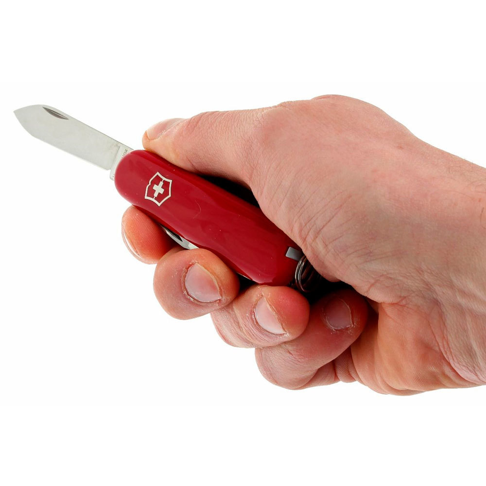 фото Нож перочинный victorinox recruit, сталь x55crmo14, рукоять cellidor®, красный