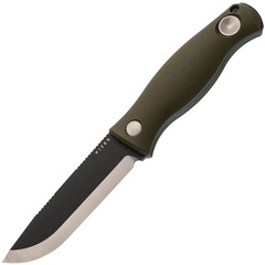 Фото Туристический нож Kizer Polaris, сталь 1095, рукоять G10, зеленый/черный