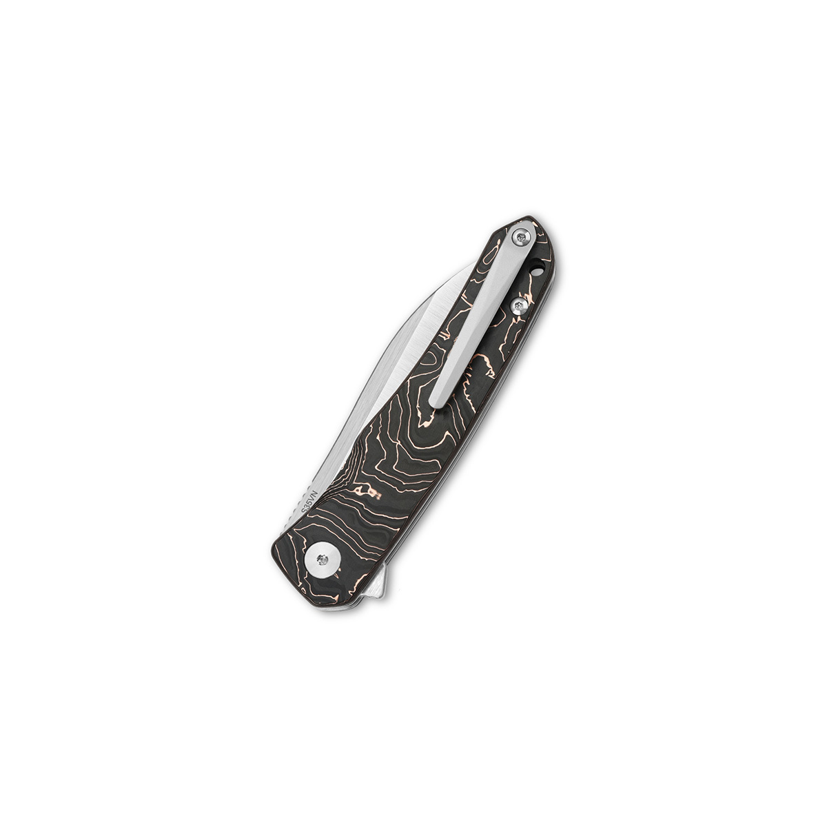 Складной нож Otter, сталь S35VN, рукоять карбон - фото 4