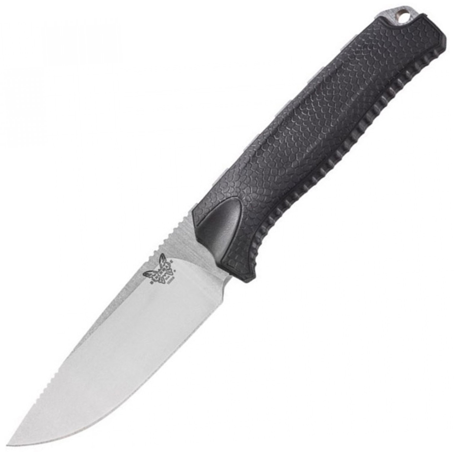 Нож Benchmade Steep Country Black 15008-BLK, сталь CPM-S30V, рукоять сантопрен, черный - фото 1