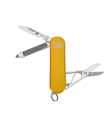 Фото Нож перочинный Stinger 62 мм, 4 функции, рукоять алюминий, золотистый