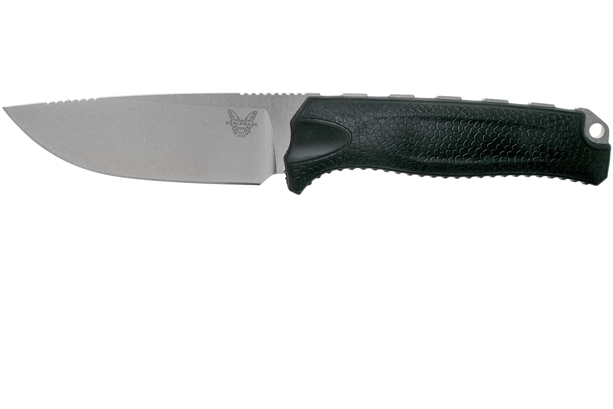 Нож Benchmade Steep Country Black 15008-BLK, сталь CPM-S30V, рукоять сантопрен, черный - фото 2