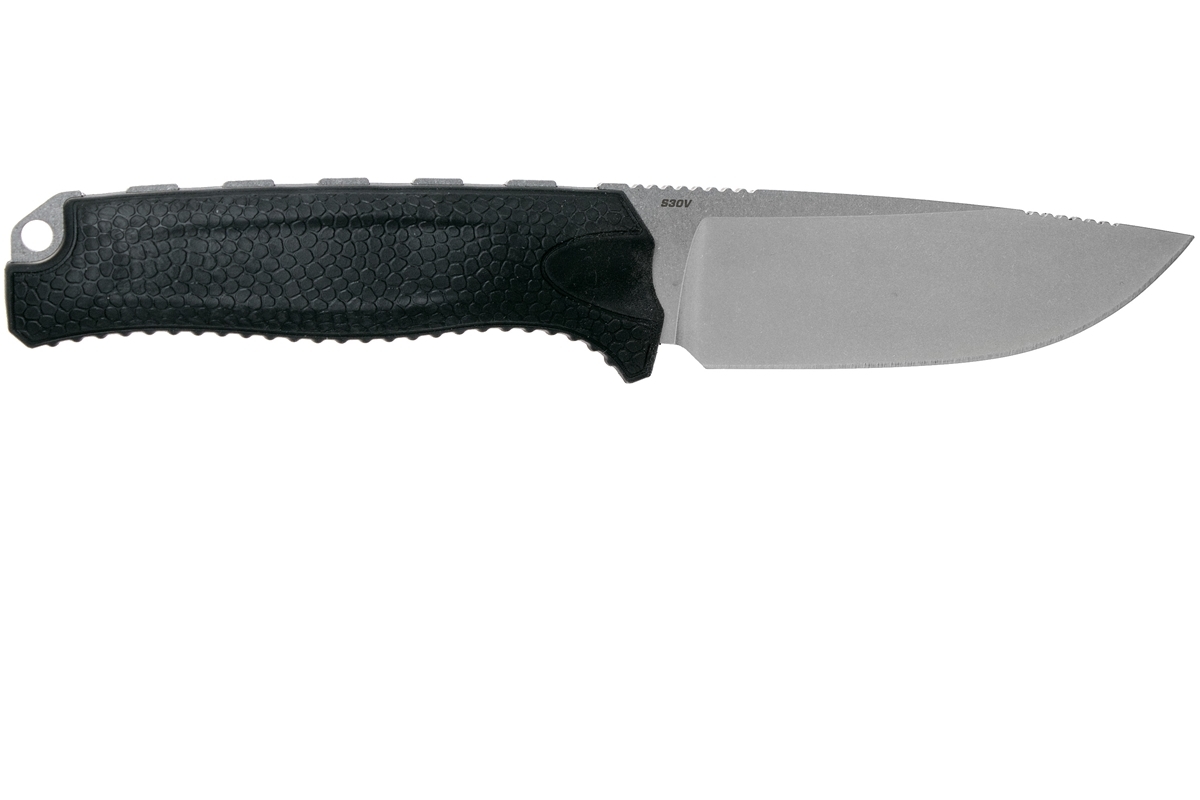 Нож Benchmade Steep Country Black 15008-BLK, сталь CPM-S30V, рукоять сантопрен, черный - фото 3