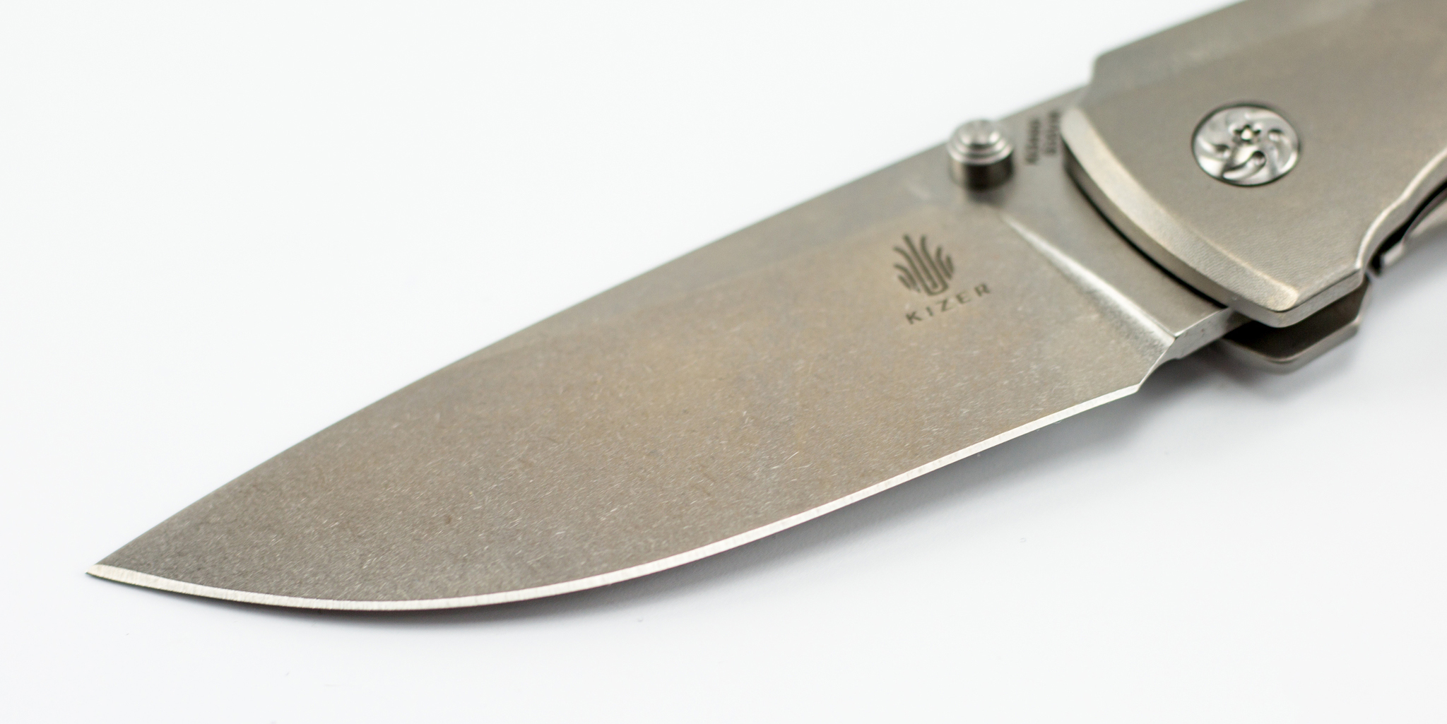 Складной нож Kizer T1, сталь CPM-S35VN, рукоять титан - фото 4
