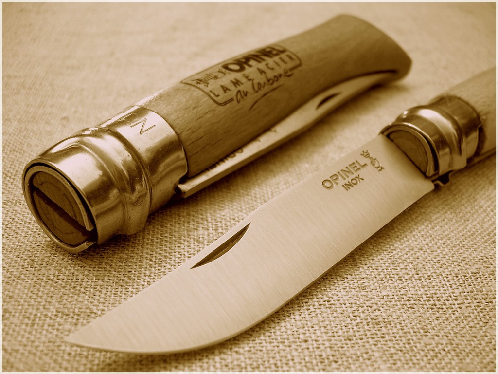 Нож Opinel №10, углеродистая сталь, рукоять из дерева бука, 113100 - фото 6