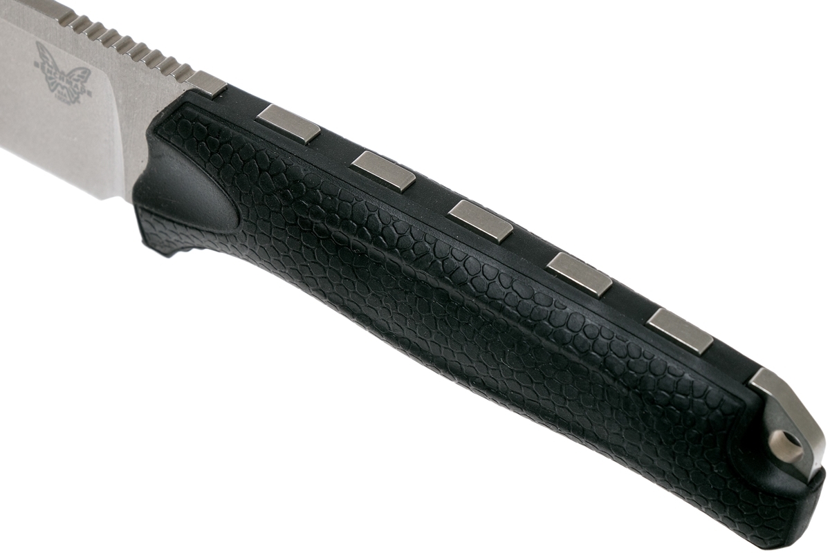 Нож Benchmade Steep Country Black 15008-BLK, сталь CPM-S30V, рукоять сантопрен, черный - фото 7