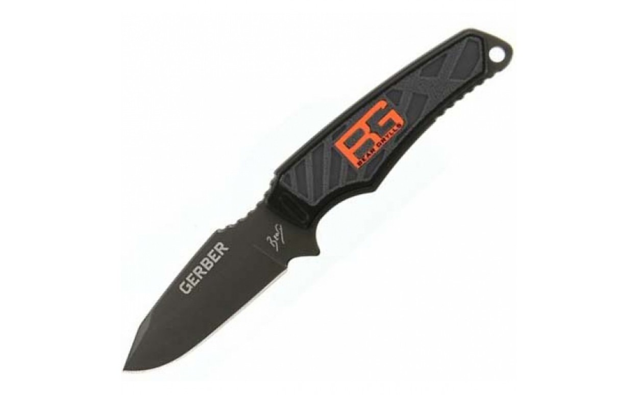 Нож Gerber Bear Grylls Ultra Compact Fixed Blade, сталь 7Cr17MoV, рукоять термопластик GRN от Ножиков