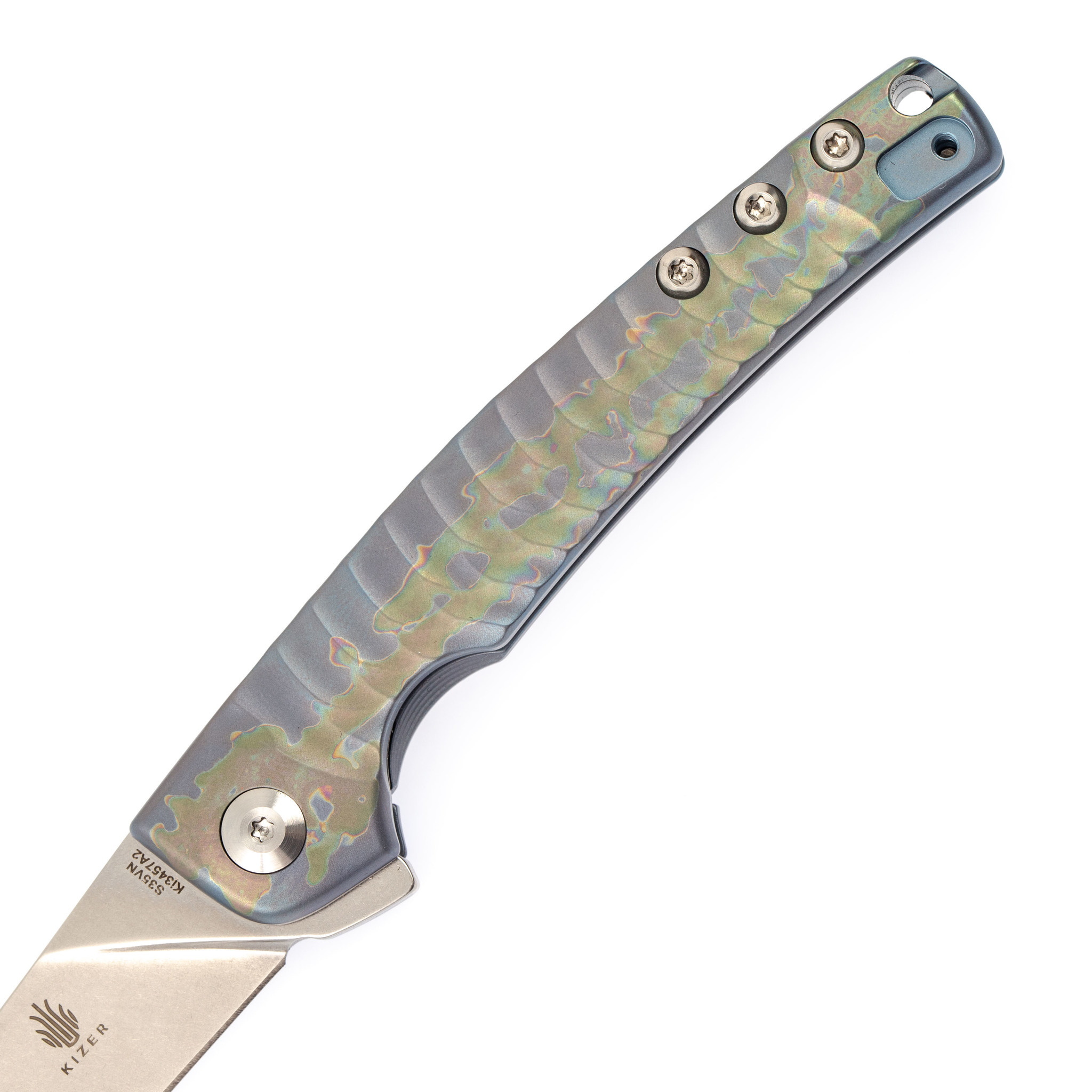 Складной нож Kizer Splinter, сталь CPM-S35VN, рукоять титан-2 от Ножиков