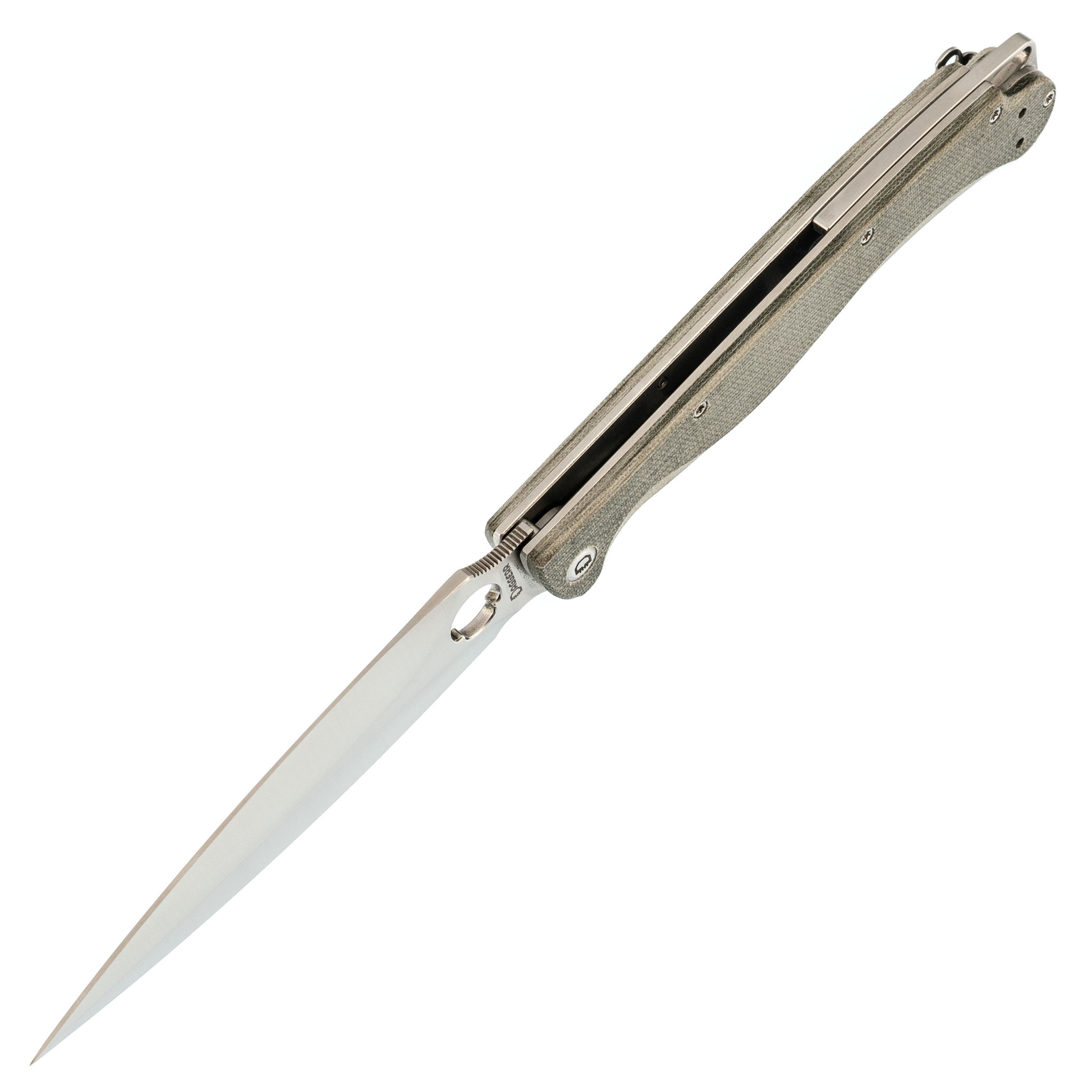 Складной нож Dagger Vendetta Gray, сталь VG10, рукоять микарта - фото 2