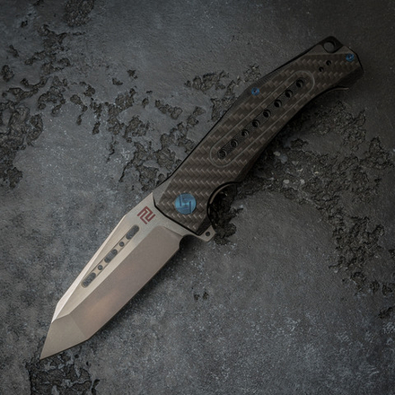 Складной нож Artisan Jungle, сталь S35VN, карбон