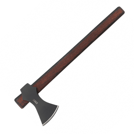 Туристический топор CRKT Freya, сталь 1055, рукоять дерево Гикори