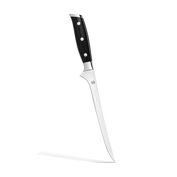 Цена наКухонный нож Филейный FISSMAN Bujo, сталь Damascus