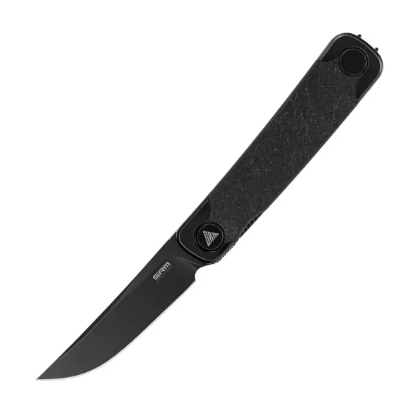Цена наСкладной нож SRM 131M-GB Enso black сталь 14C28N, рукоять Black G10