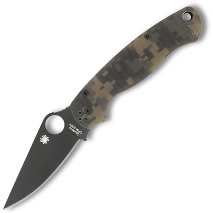 Складной нож Spyderco Paramilitary 2, сталь S45VN, рукоять G10, камуфляж (Digi Camo)
