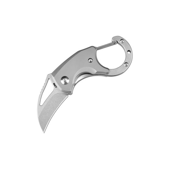 Цена наСкладной нож CJRB Anansi Titanium, сталь AR-RPM9, рукоять титан, серый