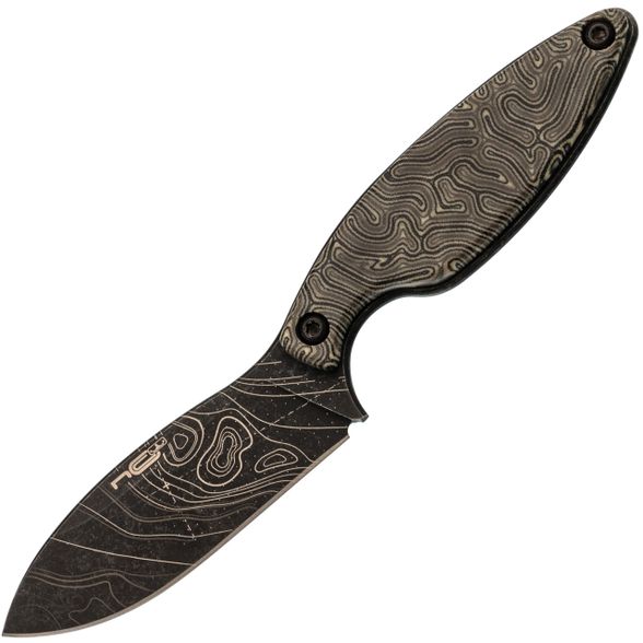 Цена наЦельнометаллический нож Pilgrim LE Map, сталь AUS-8 BSW, CrazyFiber Micarta