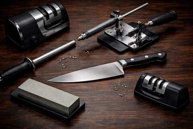 Фото к статье Какую точилку для ножей выбрать для дома?