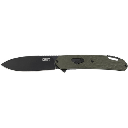 Складной нож CRKT Bona Fide OD Green, сталь D2, рукоять алюминиевый сплав