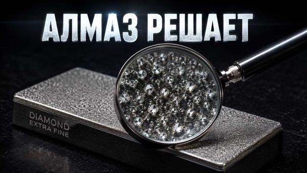 Фото к статье Какой лучший алмазный брусок для заточки ножей: ТОП рейтинг