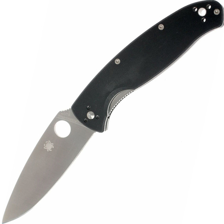 Складной нож Spyderco Resilience™, сталь 8Cr13MOV, рукоять G-10, чёрный